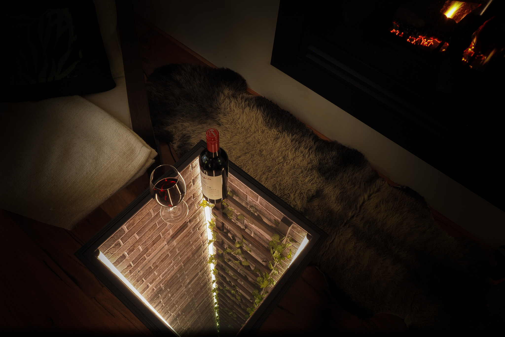 Continuum Designs infinity coffee table